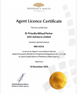 Agent License Certificate PMP